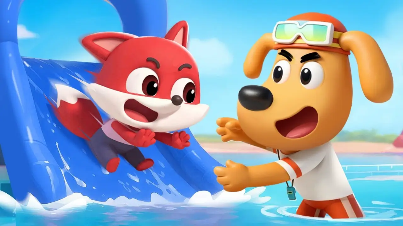 Lifeguard Duty | Useful Story for Kids | Police Cartoon | Safety Rules | Sheriff Labrador